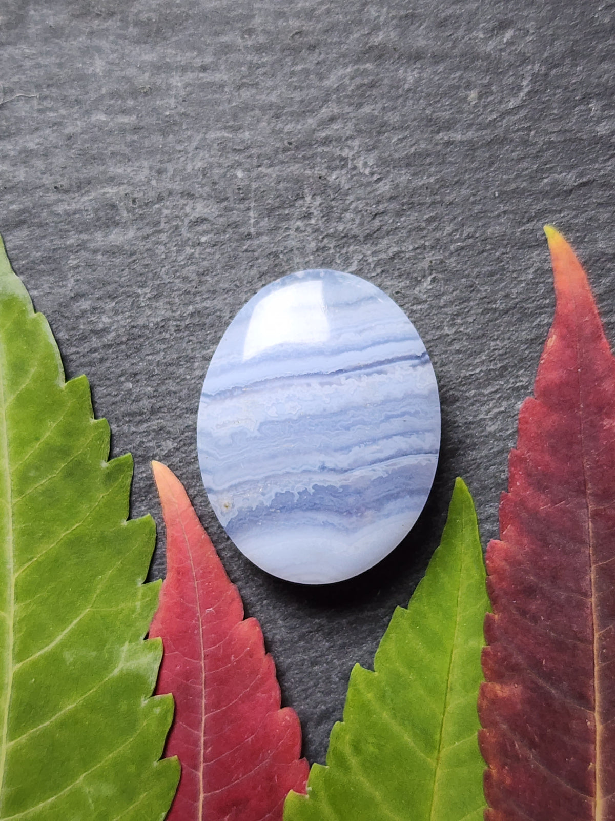 Blue lace agate