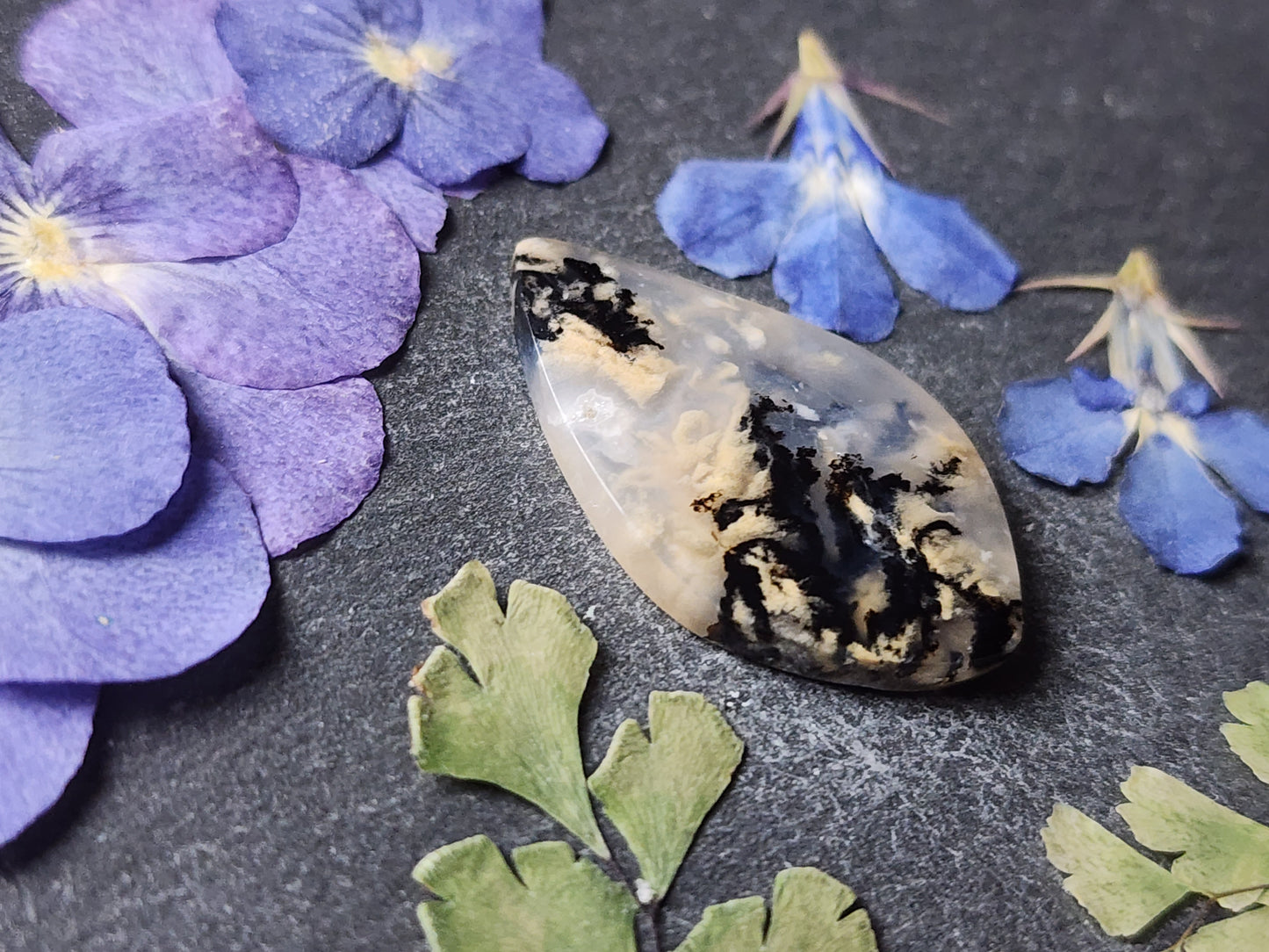 Dendritic agate