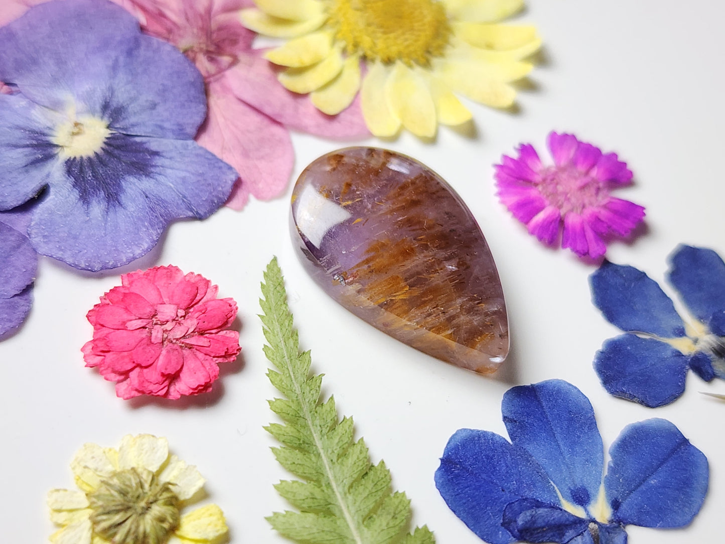 Amethyst Cacoxenite