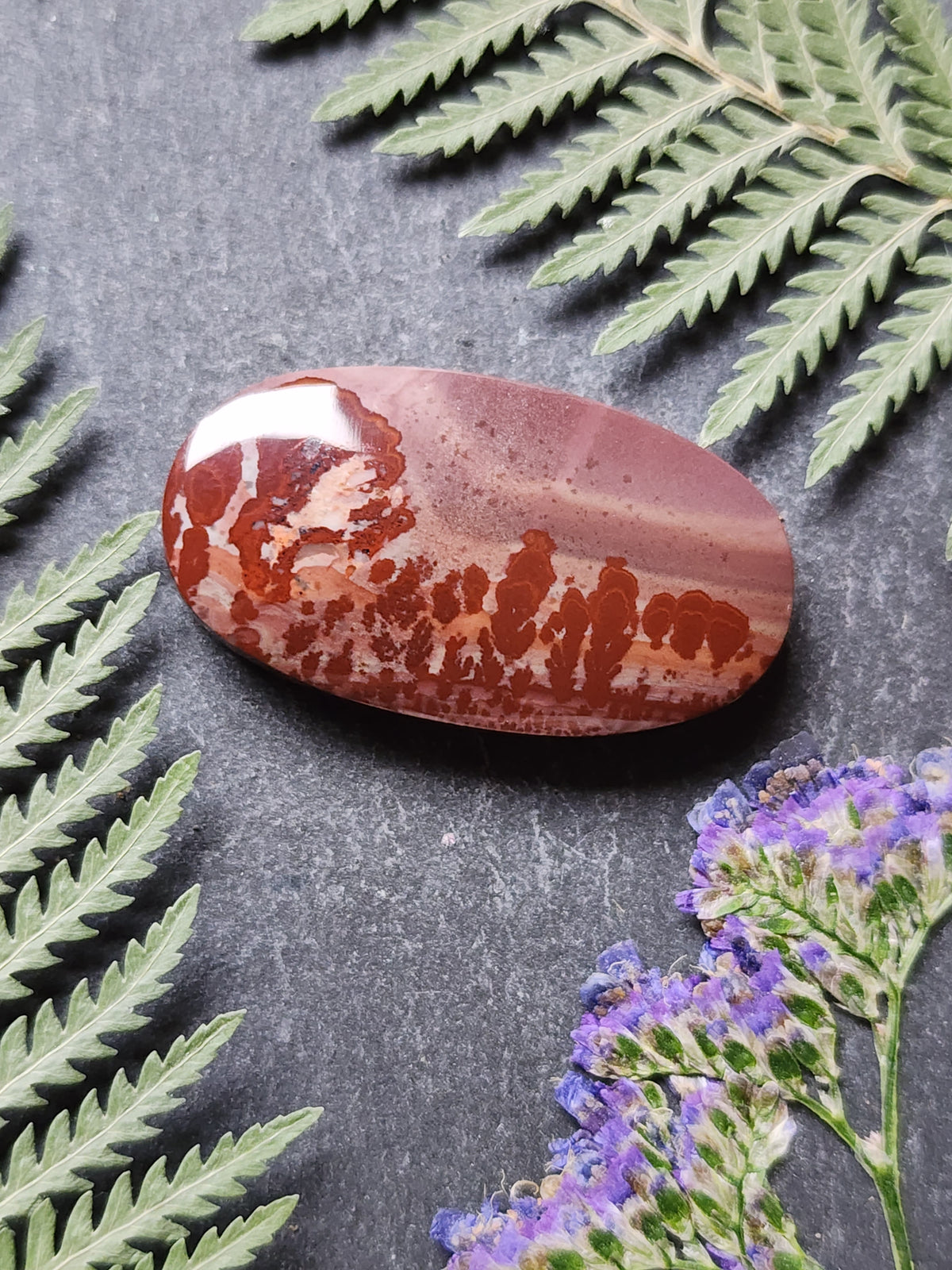 Mimbres Valley Apache Dendritic Rhyolite