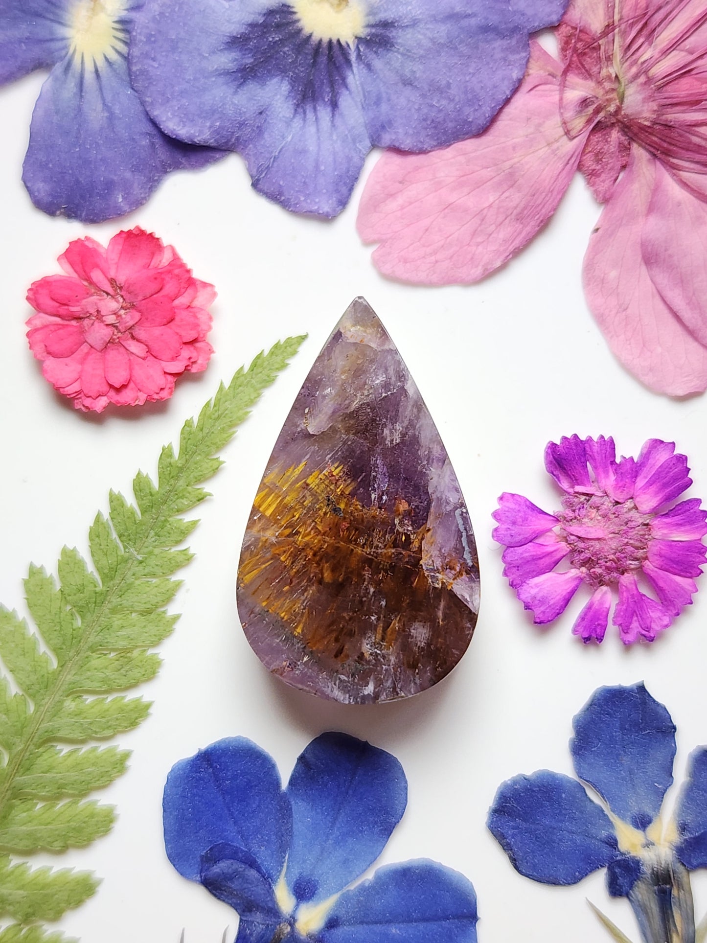 Amethyst Cacoxenite