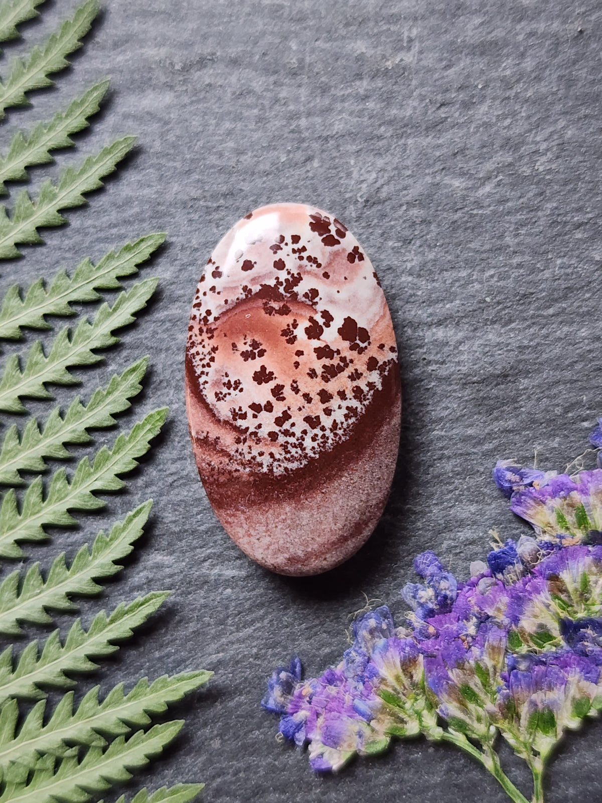 Mimbres Valley Apache Dendritic Rhyolite