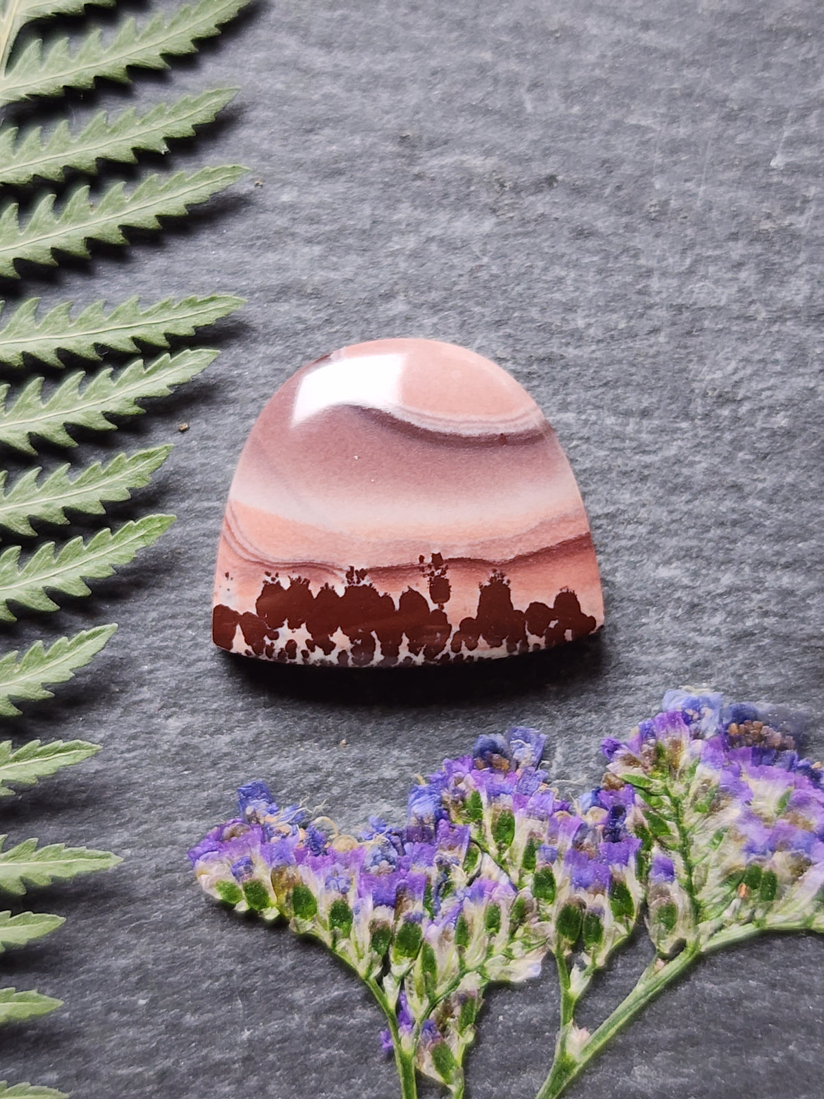 Mimbres Valley Apache Dendritic Rhyolite