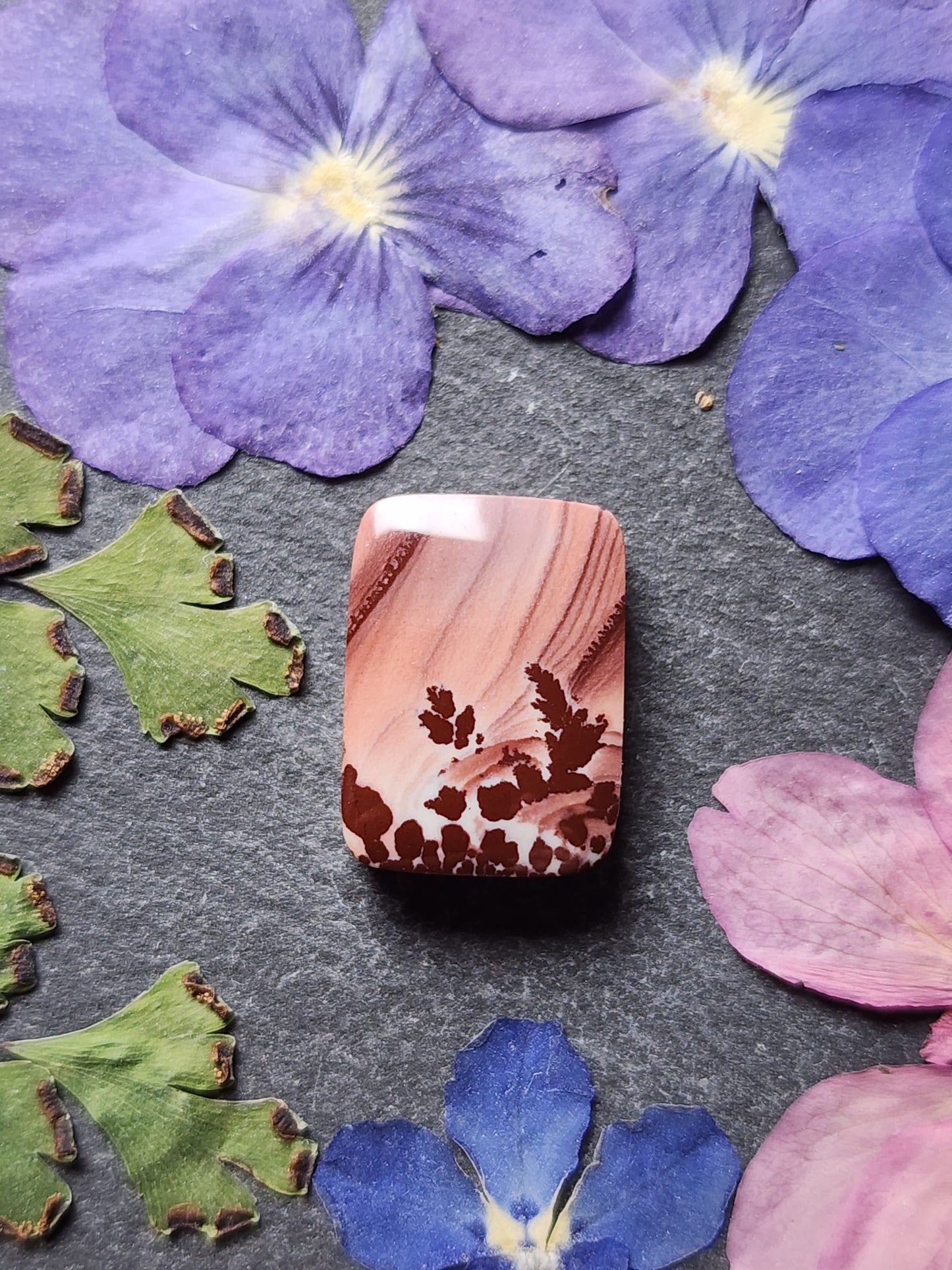 Mimbres Valley Apache Dendritic Rhyolite