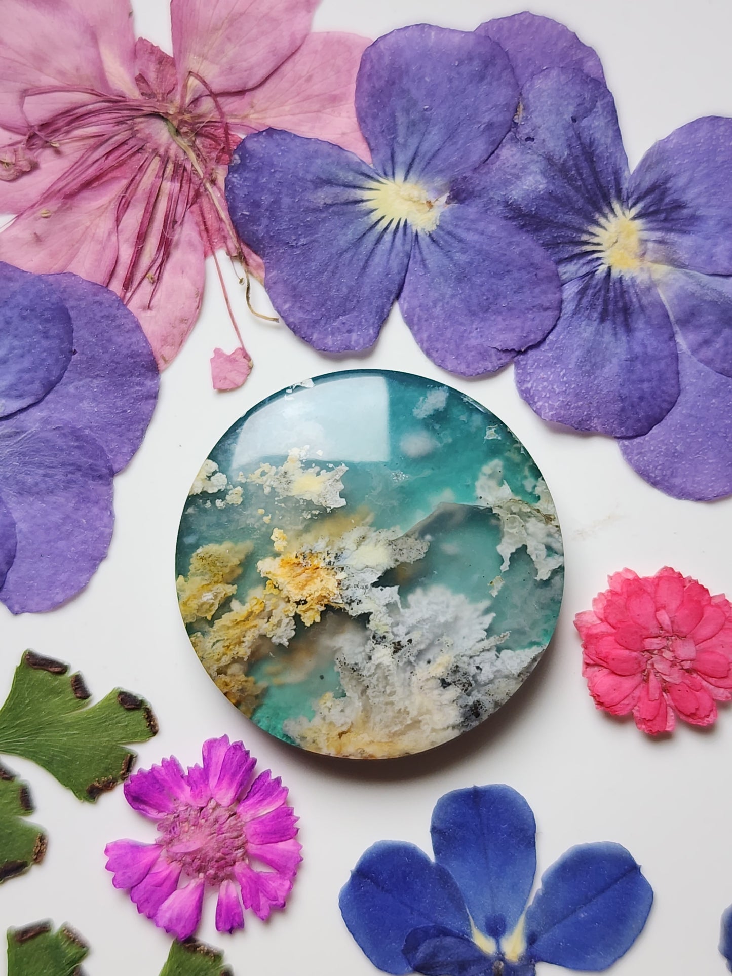 Bella Vista plume agate Doublet