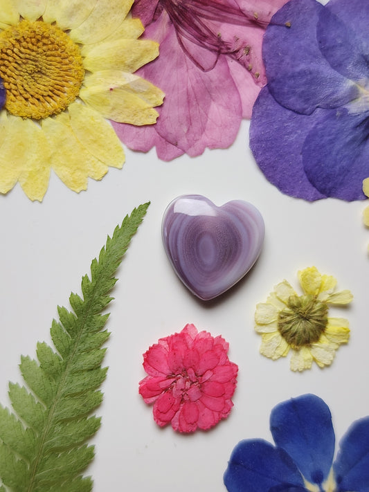 Wampum shell heart