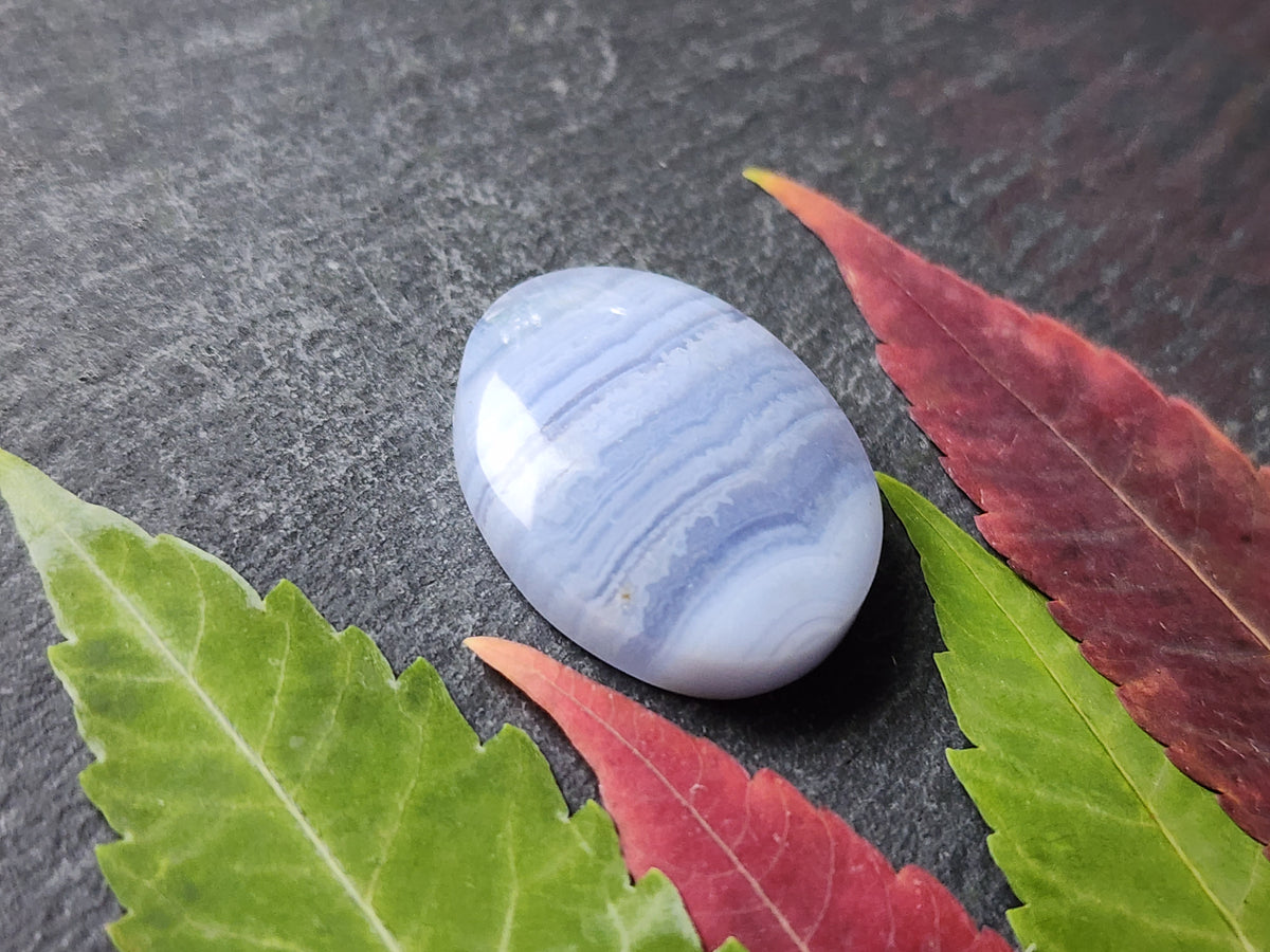Blue lace agate