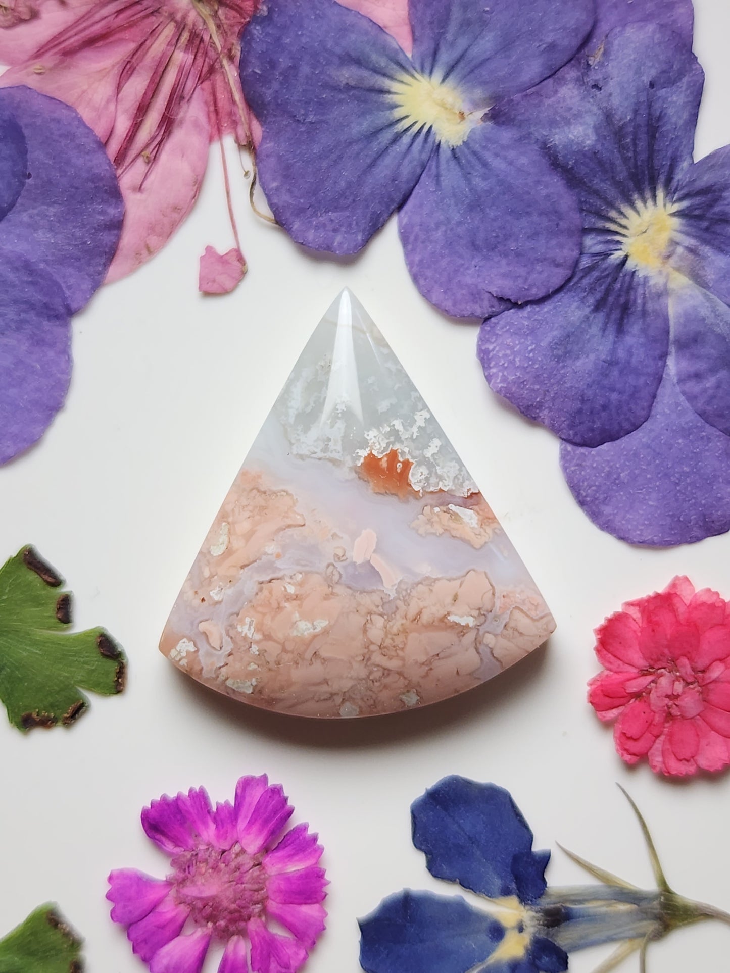 Cotton Candy agate