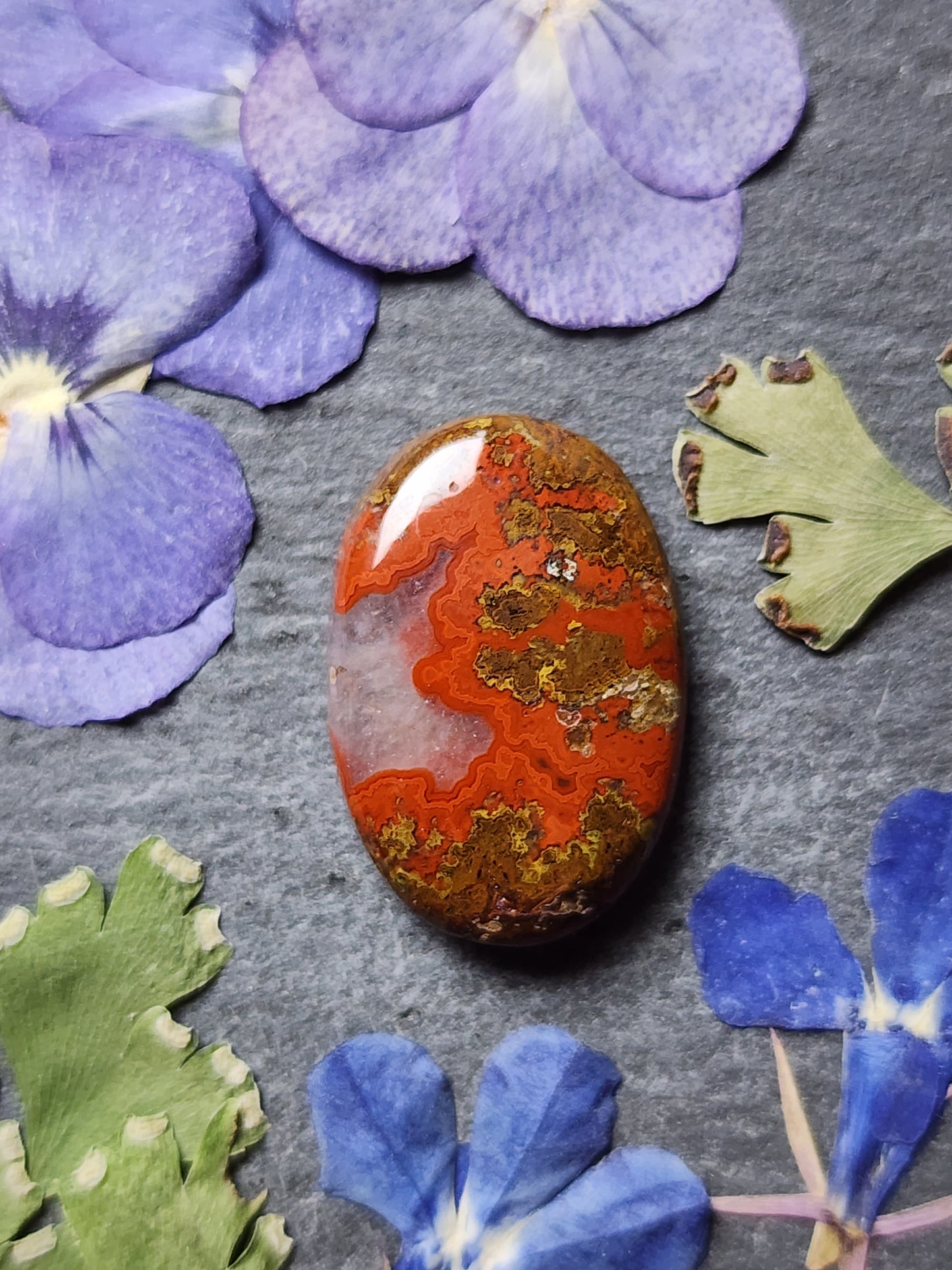 Moroccan seam agate