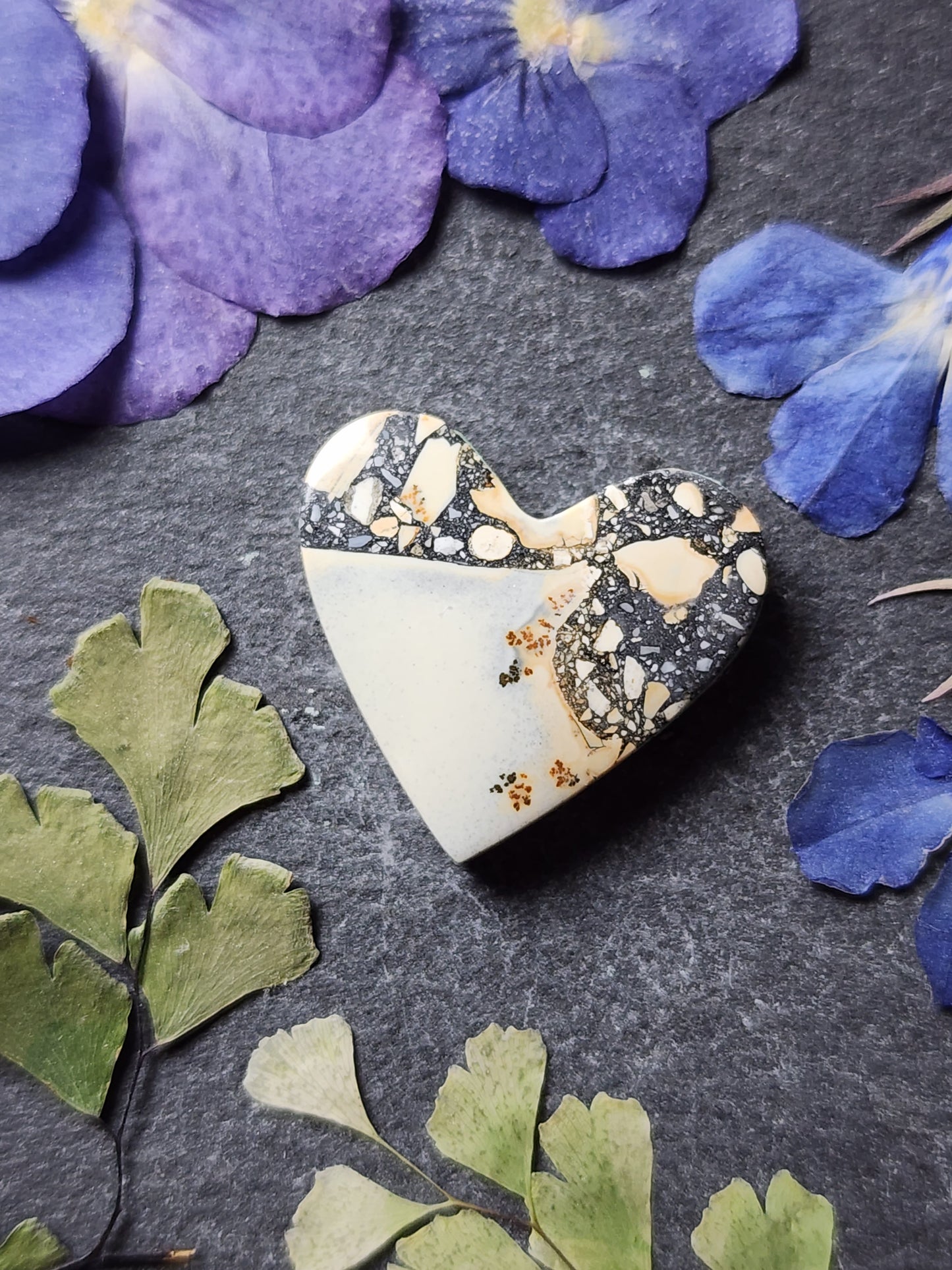 Maligano jasper heart