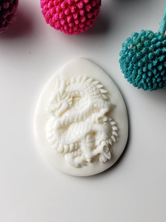 Dragon carving