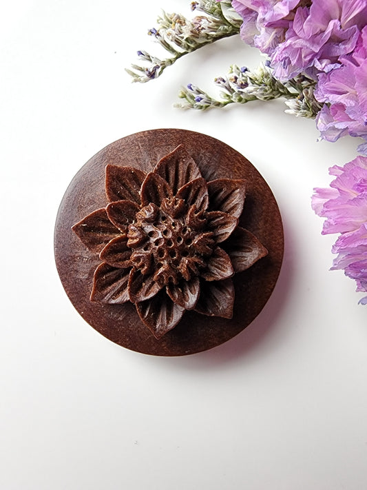 Handcarved Lotus flower